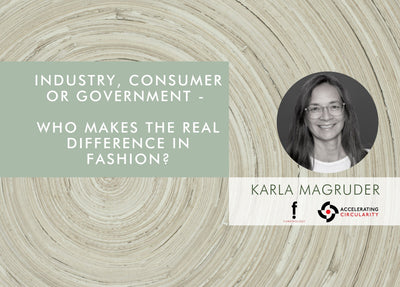 Industry, Consumer or Government - Who Makes The Real Difference in Fashion?