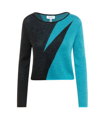 Hera Sweater "Flash" | Blue Sweater THE GUESTLIST